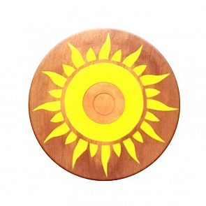 Щит круглый из бука, ручная работа (ЯиГрушка, 7304st)